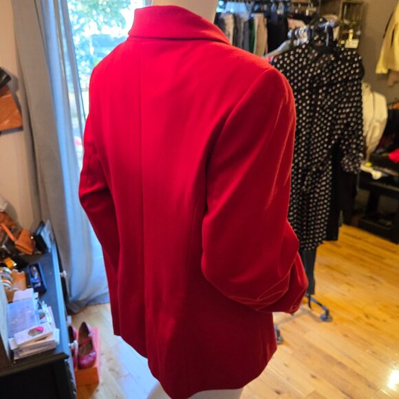 Red Blazer size Large 10-12 - Picture 3 of 3